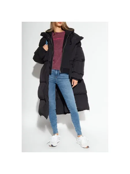 Bluza z kapturem Diesel czarna