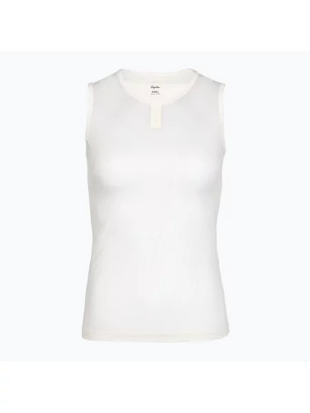 Maiou de ciclism pentru femei Rapha Lightweight Base Layer Sleeveless white alb