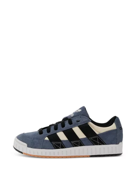 Papuci Adidas din piele de căprioară cu platformă verde
