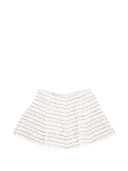 Fusta mini Thelaurent din tweed evazată