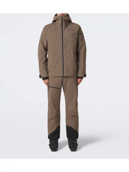 Pantaloni de schi Peak Performance maro