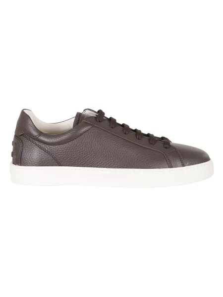 Sneakersy Tod's skórzane brązowe