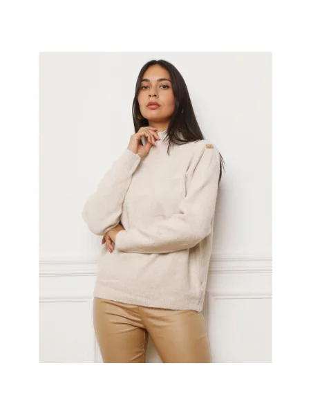 Pulover La Modeuse bej