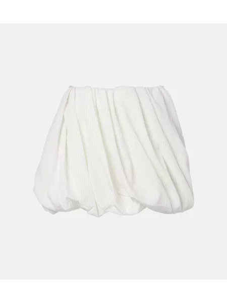 Fustă Jw Anderson cu dungi alb