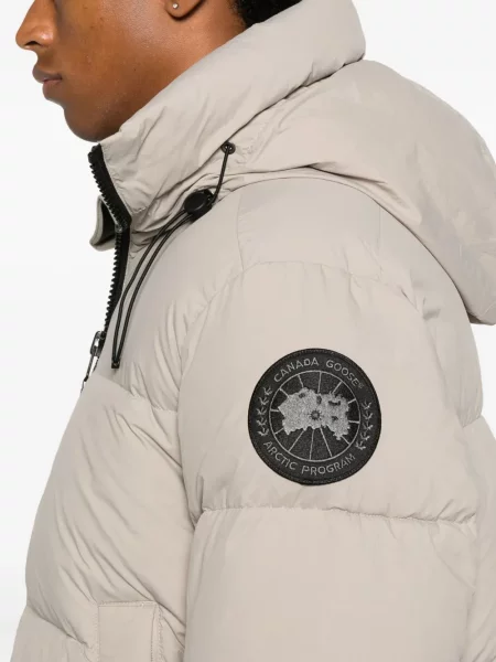 Geacă cu puf Canada Goose cu glugă