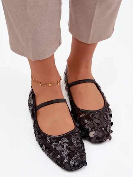 Balerinke Boto kamni črna