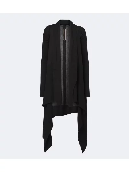 Cardigan Rick Owens de lână negru