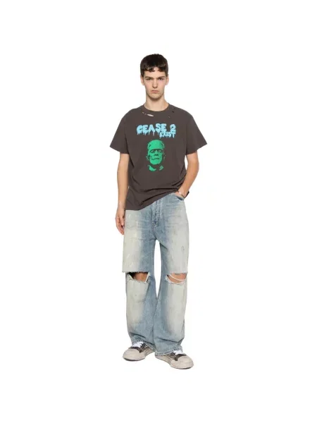 Tricou Dagger zdrențuiți gri