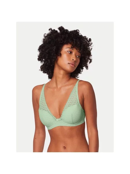 Triumph Бюстгальтер бралетт Aura Spotlight зелений