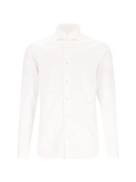 Cămașă Al Duca D’aosta 1902 din țesătură twill alb