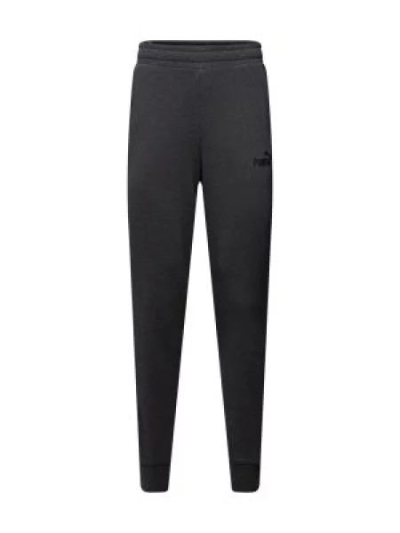 PUMA Športne hlače ESS temno siva črna