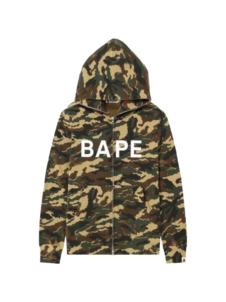 Hanorac cu glugă A Bathing Ape® cu imagine cu model camuflaj