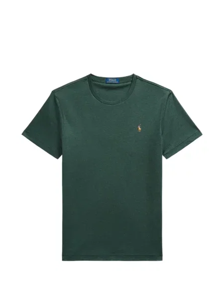 Polo majica Polo Ralph Lauren s vezom keper karirana plava