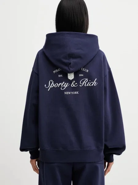 Geacă Sporty & Rich albastru închis