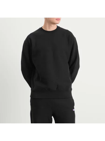 Bluza Champion z okrągłym dekoltem z logo czarna