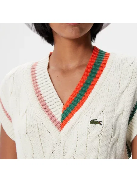 Lacoste Sukienka biała