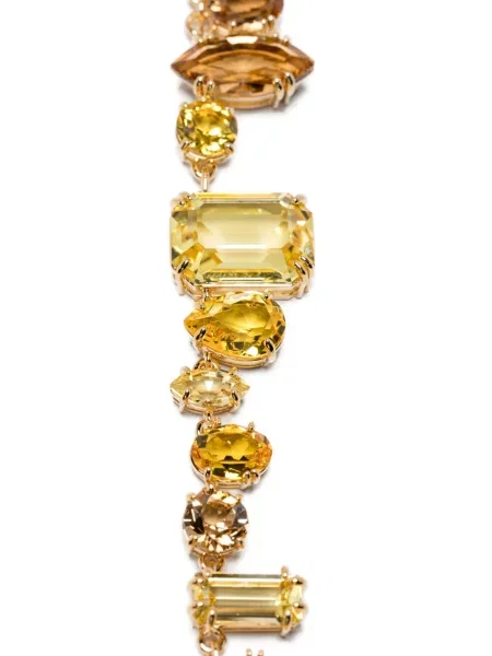 Colier Swarovski de cristal auriu