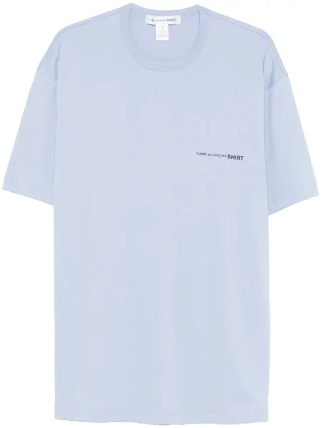 Tričko Comme Des Garçons Shirt modrá