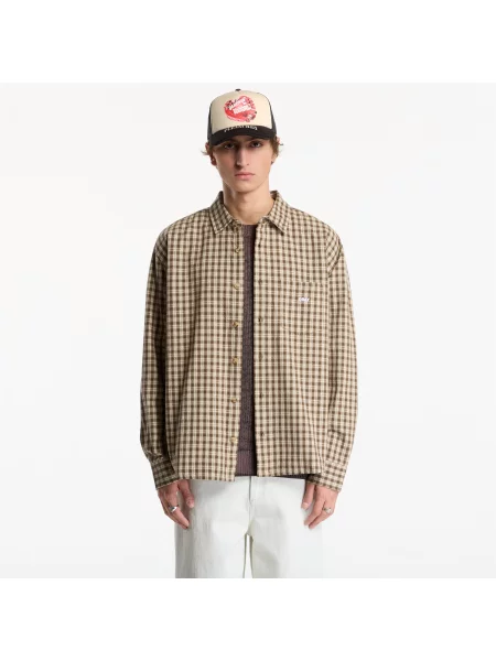 Πουκάμισο Obey Bigwig Axel Woven Canteen Multi M