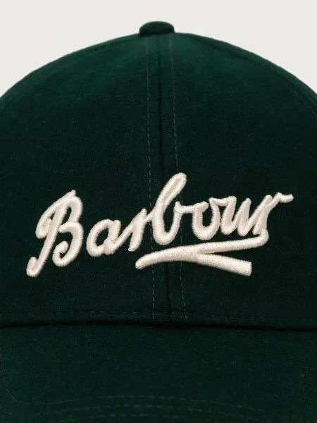 Șapcă Barbour de lână verde