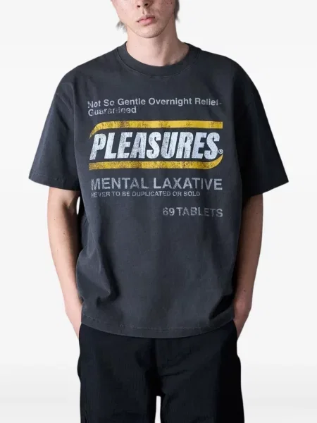 Tricou Pleasures gri
