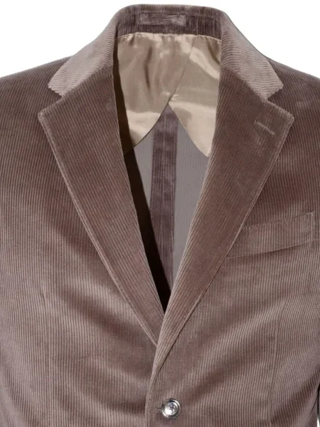 Sacou Lardini de catifea cord maro
