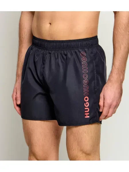 HUGO pantaloni scurți de baie pentru bărbați TIKI negru