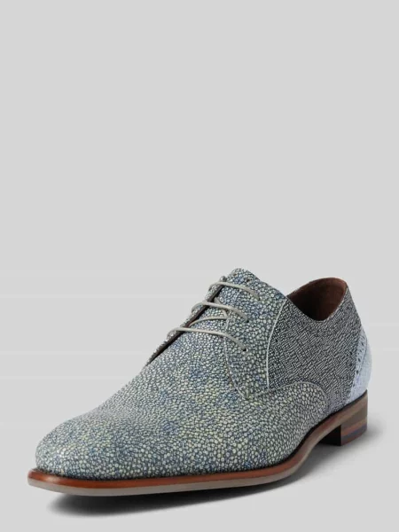 Buty derby ze sznurowaniem model ‘De Stapper’ Floris Van Bommel niebieski