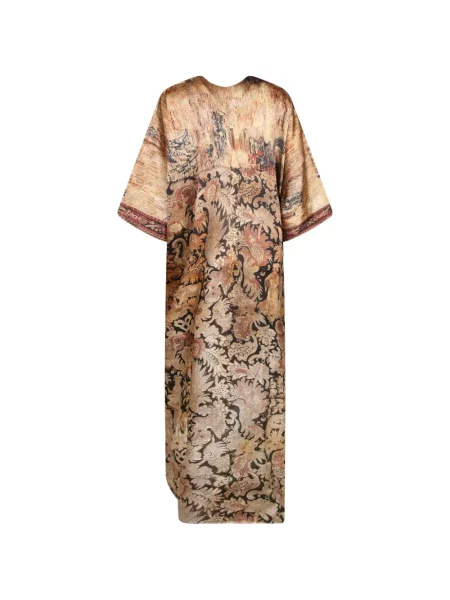 Rochie maxi Pierre-louis Mascia cu imagine cu decolteu în V