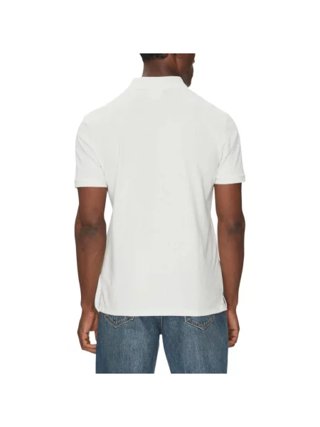 Polo majica Calvin Klein Jeans bijela