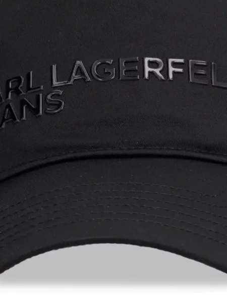 Šilterica Karl Lagerfeld Jeans s autogramom crna