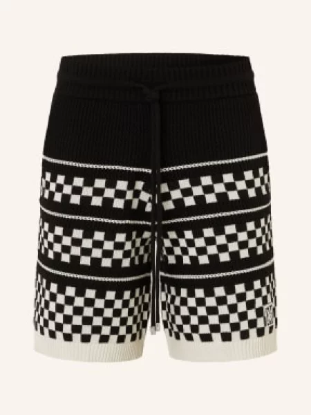 Amiri Pletené Šortky / režná černá