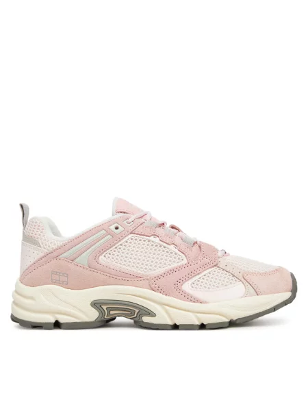 Sneakersy Tommy Jeans różowe