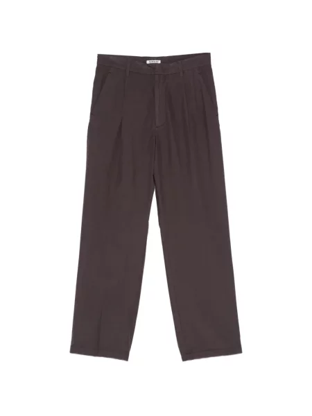 Pantaloni Auralee maro