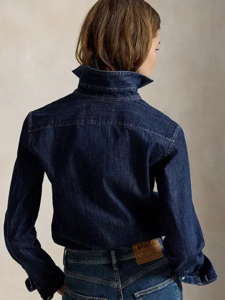 Polo Ralph Lauren srajca denim modra
