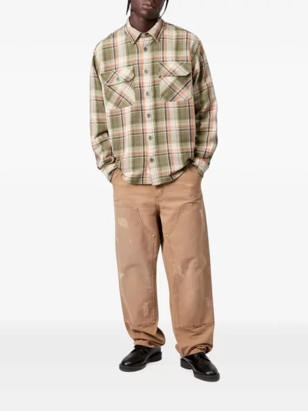 Pantaloni Carhartt Wip maro