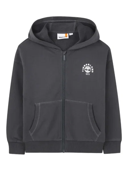 Bluza z kapturem dziecięca Timberland szara