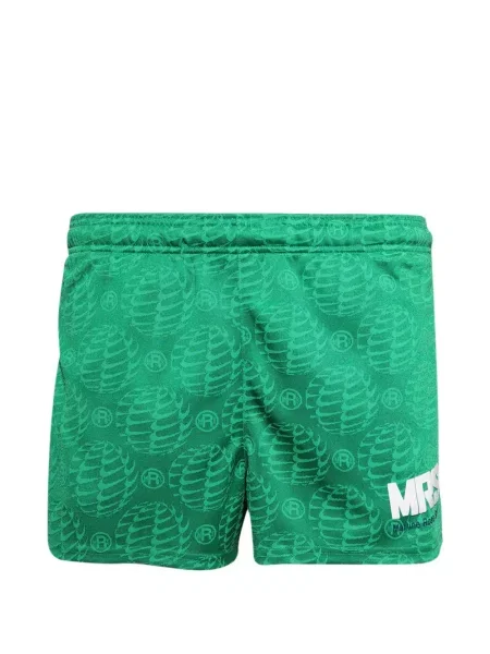Cu centură slip de baie Nike din jacard cu dungi roz