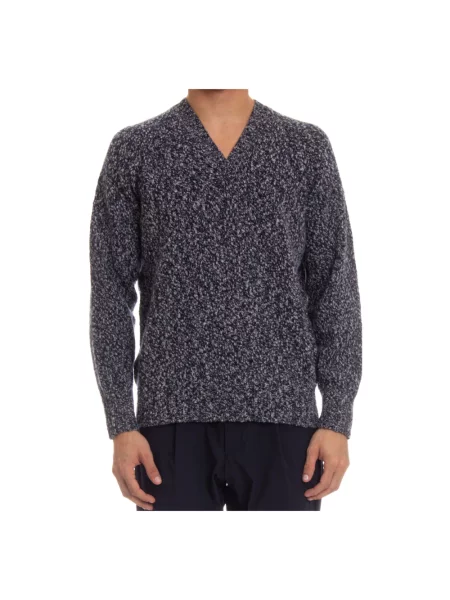 Sweter Drumohr niebieski