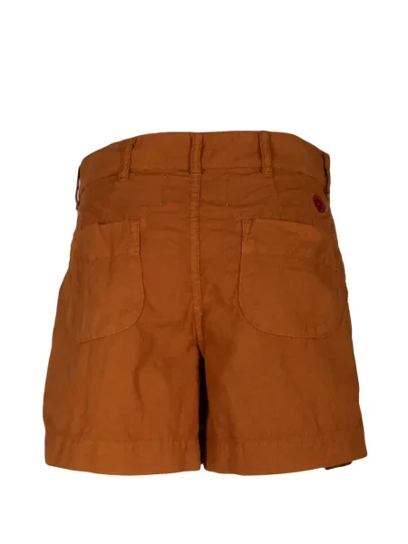 Cu centură pantaloni scurți Monostereo maro