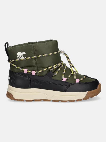 Snehule Sorel WHITNEY III SLIP-ON WP zelená