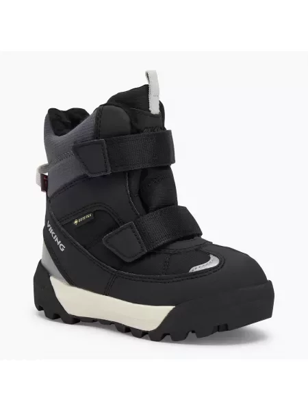 Śniegowce dziecięce Viking Expower Warm GTX 2V black czarne