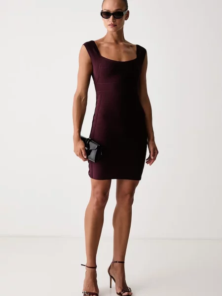 Guess rochie bodycon cu vâscoză CARA