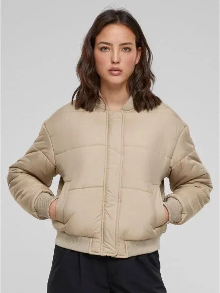 Kurtka puchowa Urban Classics beżowa