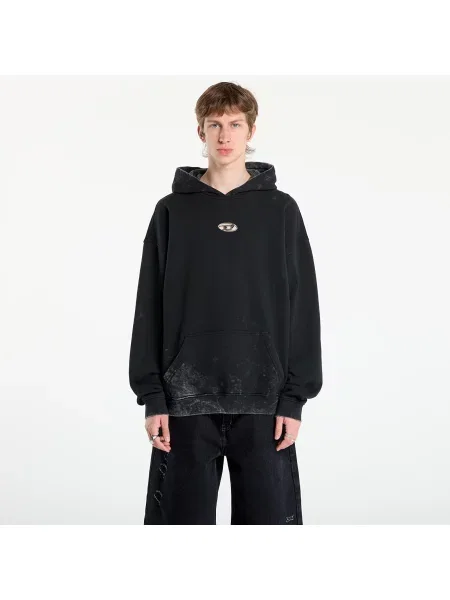 Srajca Diesel s kapuco črna