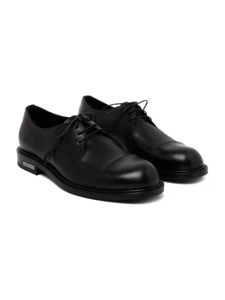 Derby Jimmy Choo skórzany czarny