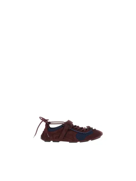 Sneakersy Shushu/tong skórzane brązowe