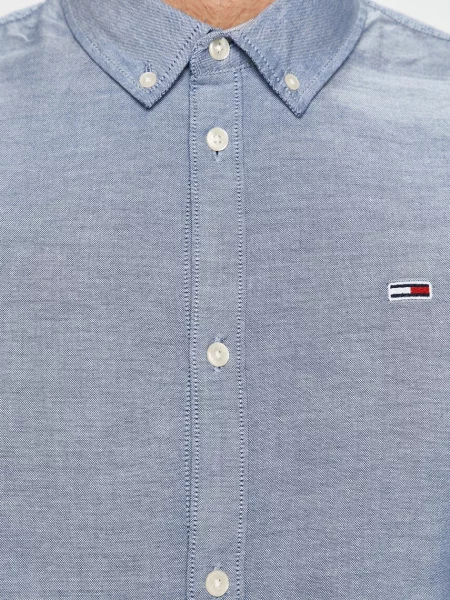 Džínsová košeľa Tommy Jeans modrá