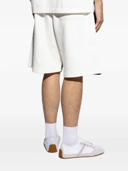 Pantaloni scurți Palm Angels cu imagine negru