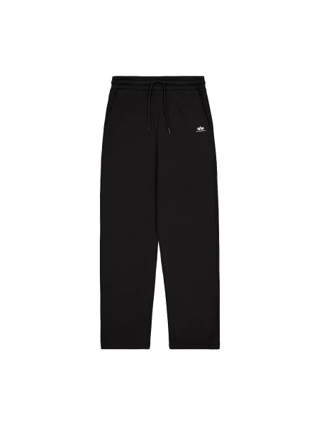 Alpha Industries pantaloni de trening pentru bărbați cu Basic Straight negru